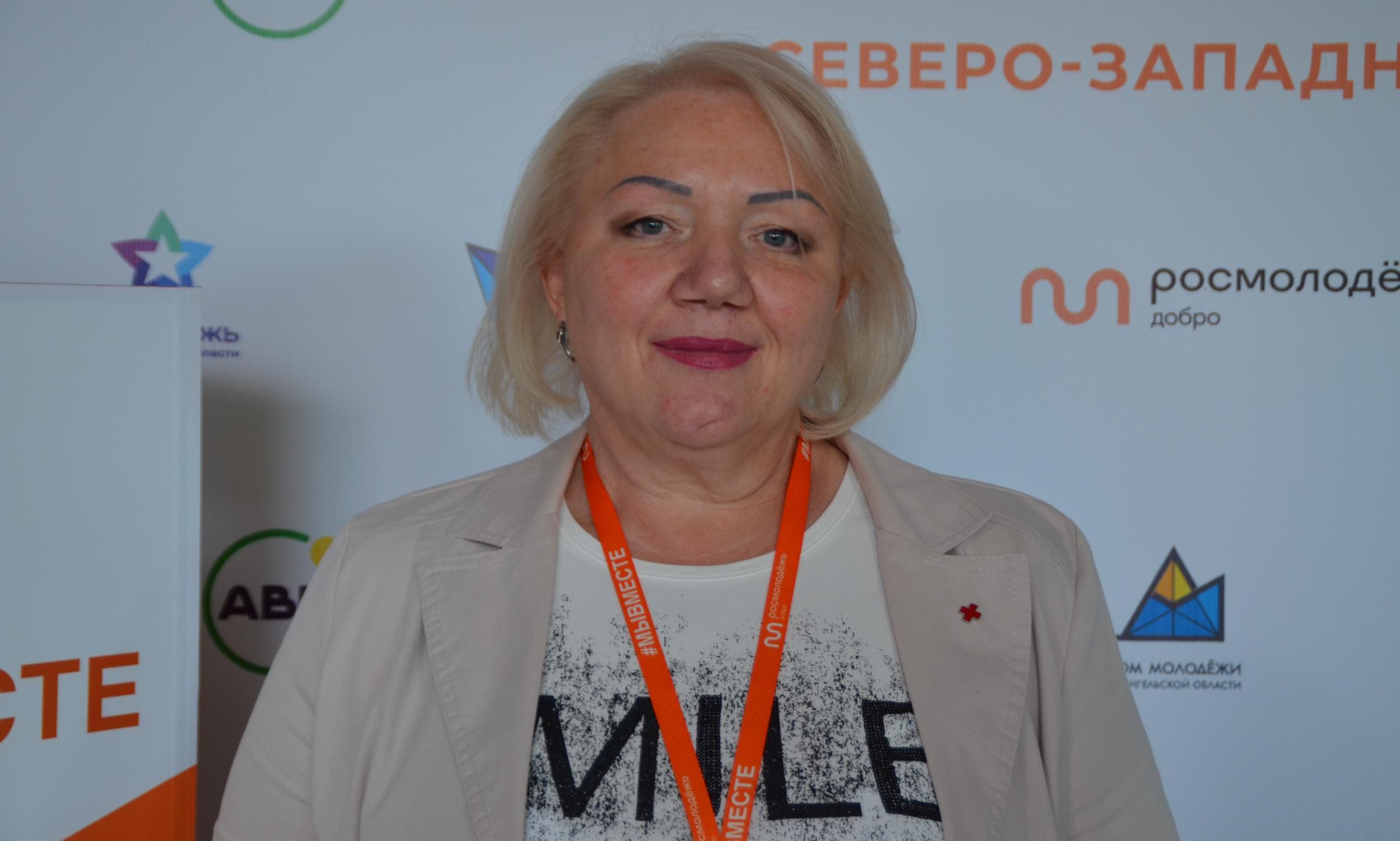 Заместитель председателя правления Российского Красного Креста Елена Сибагатулина.